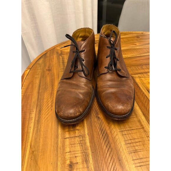 Cole Haan Chukka Boots Mens Size 10 Brown Soft Leather Lace  display picture 3